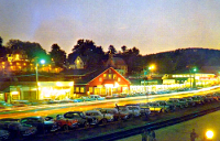 Lakeside Avenue at Night in the 1950s