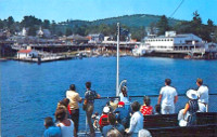 Coming into the Weirs on the MS MT Washington 1980