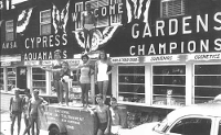1954 Cypress Gardens Ski Team at Handy Landing in the Weirs